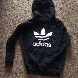 Black adidas hoodie